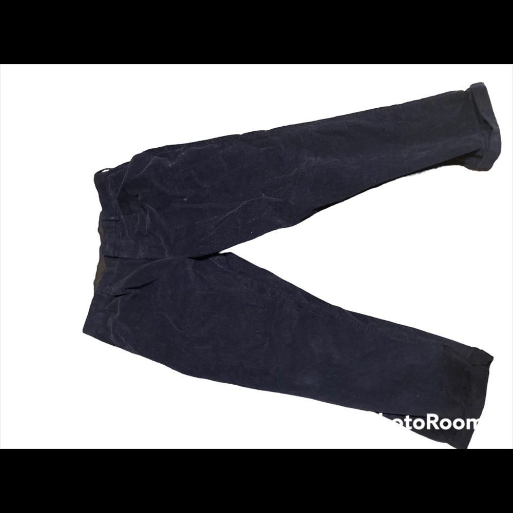 Blue corduroys
